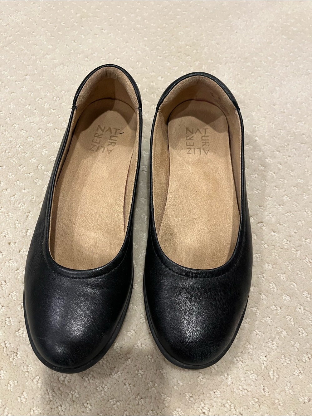 Naturalizer Black Flats